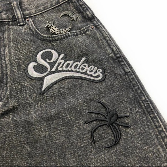 Marc Jacobs Embellished Denim Mini Skirt - RARE Size 27 - Picture 2 of 15